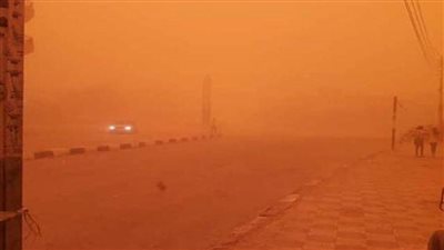 محافظة شمال سيناء تتعرض لرياح شديدة وعاصفة ترابية