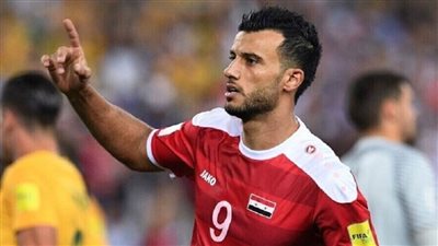 المنتخب السوري يعلن إصابة السومة وغيابه عن ودية البحرين