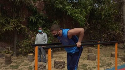 رئيس جامعة الإسكندرية يفتتح مجمع الملاعب المفتوح بالتربية الرياضية