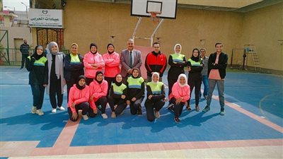 الصبروط يدعم فريق القليوبية المؤهل لنهائي كرة السلة للصم وضعاف السمع بنات