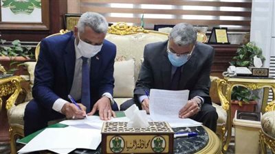 تطوير عنابر تربية الدواجن ومصنع الأعلاف بشوشة