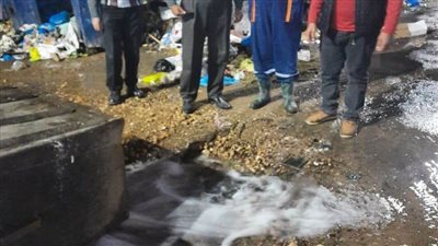 حي غرب يتابع إصلاح ماسورة مياه ٧٠٠ مللي ويرفع كفاءة الطرق  