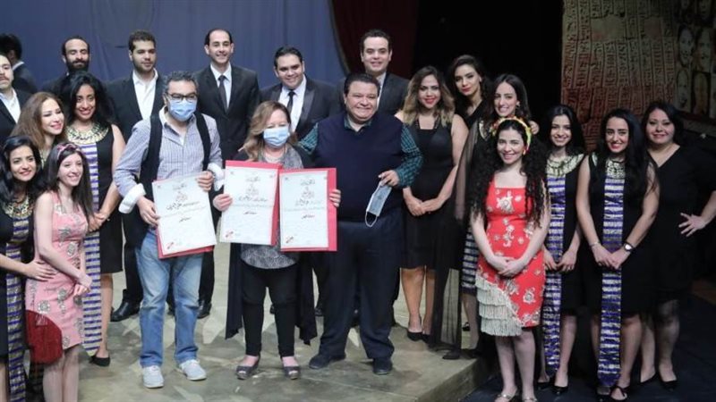 جانب من التكريم