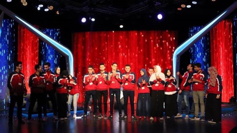 الطلاب الفائزين بالمركز