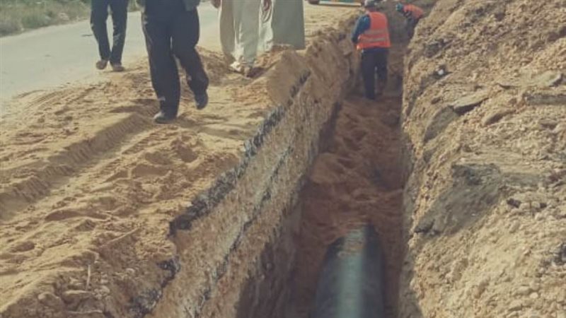 أعمال تنفيذ مد خطوط