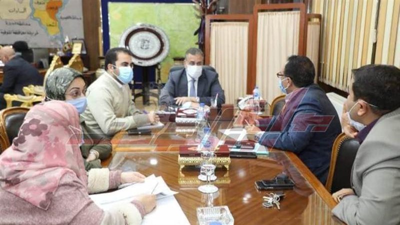 اجتماع محافظ المنوفية