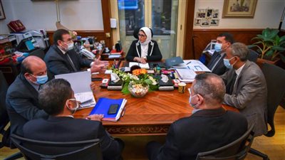 وزيرة الصحة تبحث مع شركة وادي النيل تنفيذ المشروع القومي لتطوير قرى الريف