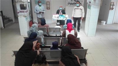 الكشف على 1333 مواطنا في قافلة طبية ببني سويف