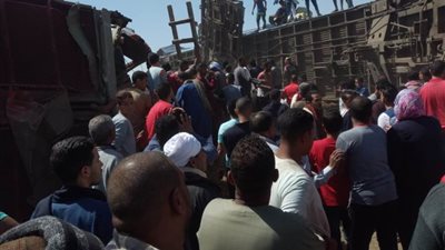 آخر أخبار حادث تصادم قطاري سوهاج