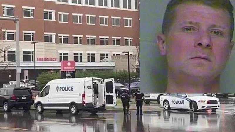 الشرطة في موقع البلاغ