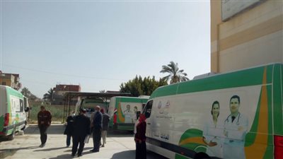 الكشف على 1679 مواطنا في قافلة طبية متعددة التخصصات بكفر الدوار