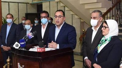 تفاصيل مؤتمر رئيس الوزراء حول حادث قطاري سوهاج  