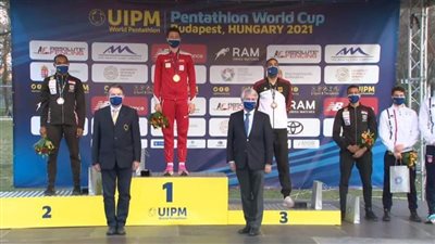 أحمد أشرف يتوج بفضية كأس العالم للخماسي الحديث في إنجاز جديد