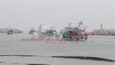 انطلاق 180 مركب صيد بكفر الشيخ