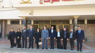 نواب التنسيقية بمجلس الشيوخ يلتقون محافظ سوهاج ويزورون مصابي حادث قطاري سوهاج