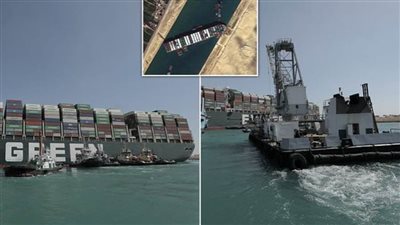   عاجل| تفاؤل بين فرق تعويم السفينة بقناة السويس لهذا السبب