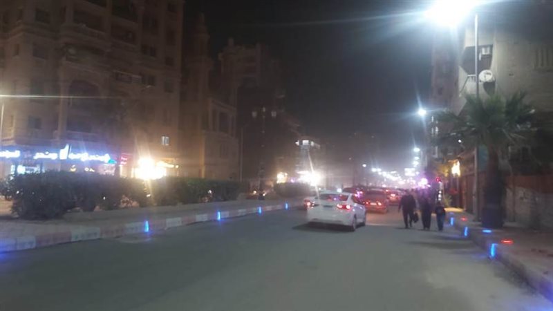 إضاءات ديكورية بأرصفة