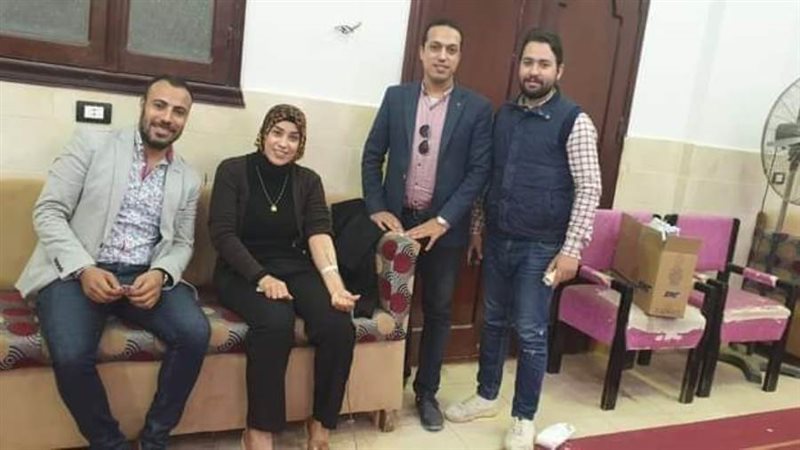 حملة تبرع بالدم في