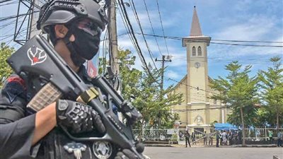 الكويت تدين الهجوم الإرهابي في مدینة ماكاسار بإندونيسيا