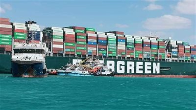 الحكومة تكشف حقيقة تأثر أنفاق قناة السويس بأعمال التكريك حول السفينة الجانحة