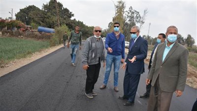 محافظ القليوبية يتفقد المشروعات القومية و