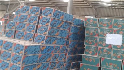 ضبط 5000 كرتونة شيبسى مجهولة المصدر فى حملة تموينية بالبحيرة