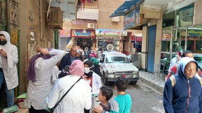 صحة الجيزة تواصل التوعية بحملة شلل الأطفال بالتعاون مع المجتمع المدني