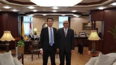سفير كوريا الجنوبية يبحث مع محافظ البنك المركزي فرص التعاون الاقتصادي بين البلدين