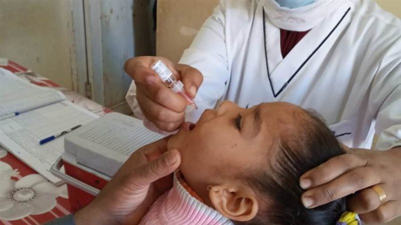 تطعيم شلل الأطفال