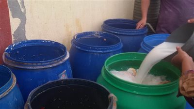 إعدام ٢.٦ طن فسيخ فاسد بالدقهلية