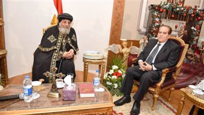 البابا تواضروس ينعى الدكتور كمال الجنزوري 