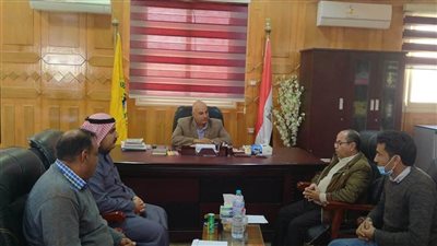 رئيس مركز ومدينة الحسنة يتابع الخطة الحالية ومقترحات الخطة الجديدة  