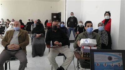 الصحة تبدأ ندواتها التوعوية لمواجهة كورونا بجامعة العريش   