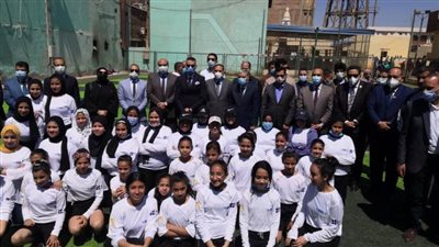 وزير الشباب والرياضة ومحافظ المنيا يتفقدان المشروع القومي للموهوبين والبطل الأوليمبي لتنمية النشء