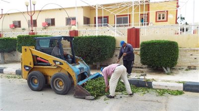 حملات مكبرة لرفع الإشغالات وأعمال النظافة بكفر الشيخ