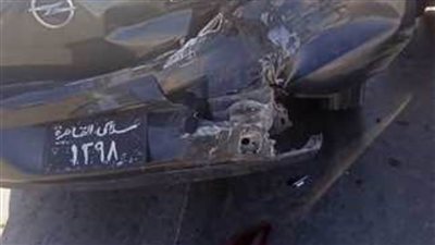 رئيس السكة الحديد يتعرض لحادث سيارة على محور سمالوط 