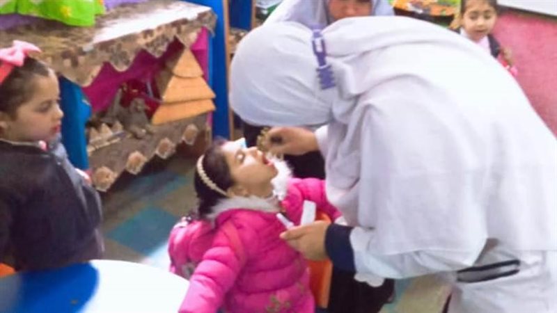 التطعيم ضد شلل الأطفال