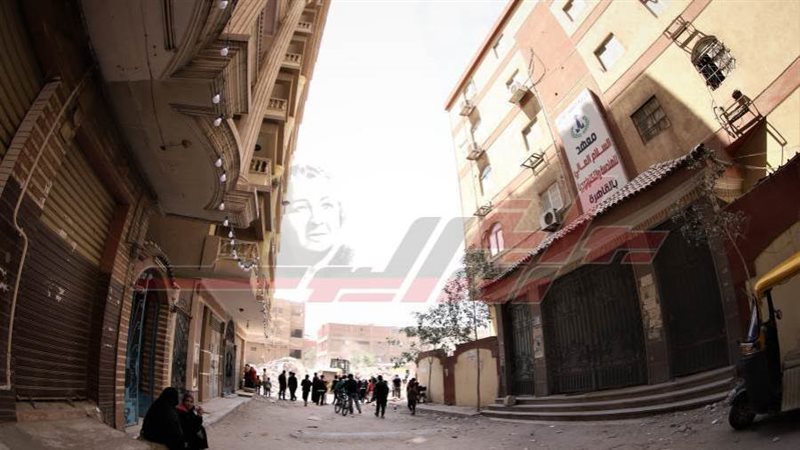 عقار جسر السويس المنهار