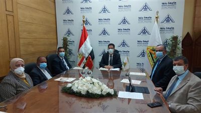 تعاون لمنح درجات علمية مزدوجة بين جامعة بنها ووهان للتكنولوجيا بالصين