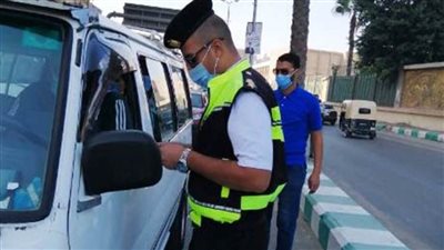 ضبط 12042شخصا لعدم ارتداء الكمامات الواقية