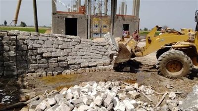 إزالة 23 حالة تعدٍ على أملاك الدولة بالبحيرة