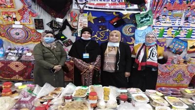 افتتاح المعرض التسويقى لمنتجات مدارس التربية والتعليم بالعريش