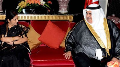 وزير الخارجية البحريني يصل إلى الهند لعقد اللجنة العليا المشتركة