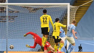 مانشستر سيتي يضرب بوروسيا دورتموند بصعوبة في دوري الأبطال