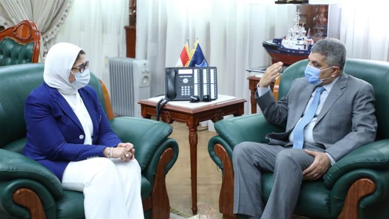 لقاء وزيرة الصحة