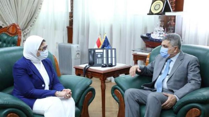 وزيره الصحة تشهد