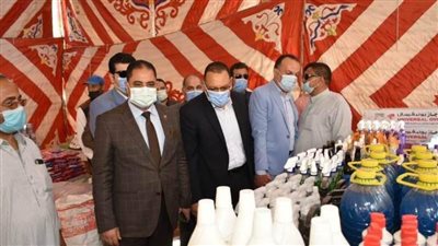 محافظ الشرقية يتفقد معرض 