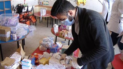 جامعة المنيا تستمر في تقديم خدمات قوافلها المتكاملة ضمن مبادرة 