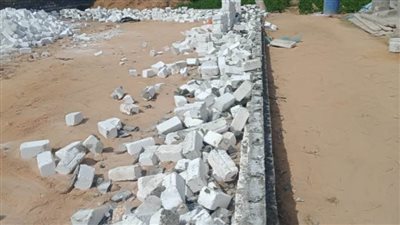 إزالة حالتي تعدٍ علي الأراضى الزراعية بالبحيرة