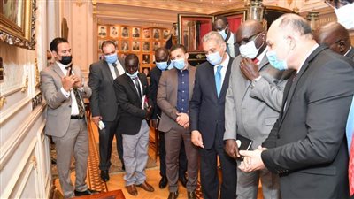 وفد قضائى من دولة جنوب السودان يزور مجلس النواب 